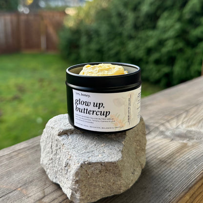 Glow Up, Buttercup - Whipped Tallow Butter-Serum