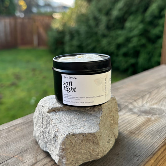 Soft Light - Calendula Infused Whipped Tallow Butter