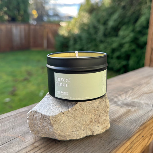 Forest Floor Soy Candle \ Fir, Moss, Cedar & Amber
