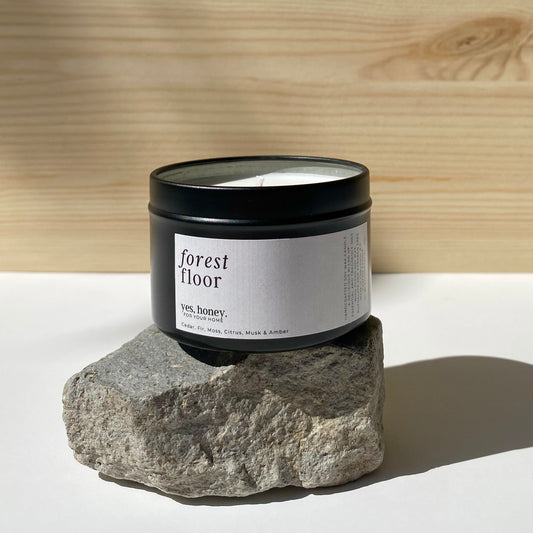 Forest Floor Soy Candle \ Fir, Moss, Cedar & Amber